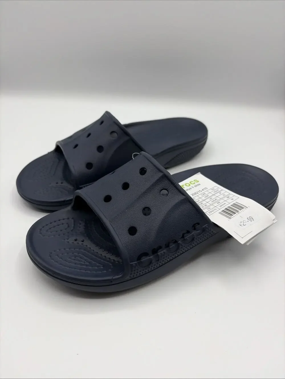 Crocs Adult Baya II Slide Sandals 208215-410 Navy Blue Unisex M5 W7 NWT